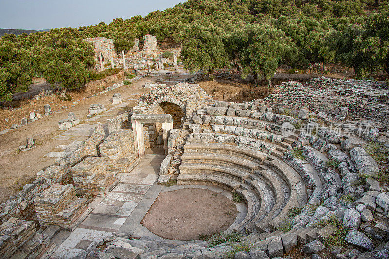 Bodrum Kiyikislacik村附近的伊索斯古城